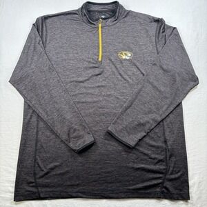 Collesseum‎ Athletics Mizzou Tigers Men's Quarter Zip 3XL